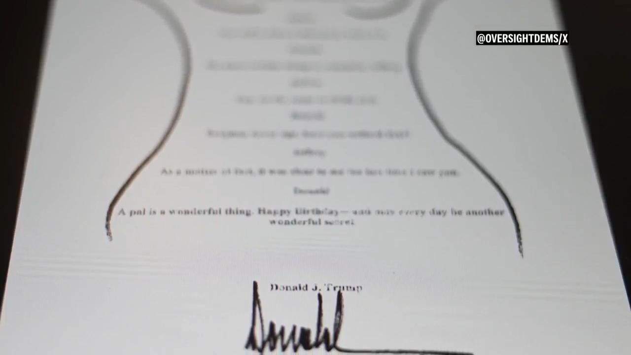 Who else appears to be in the Jeffrey Epstein 50th birthday book?