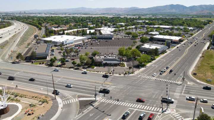 Smithridge shopping center in Reno selling several buildings
