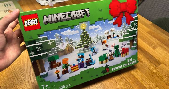 'I unboxed LEGO's first ever Minecraft advent calendar
