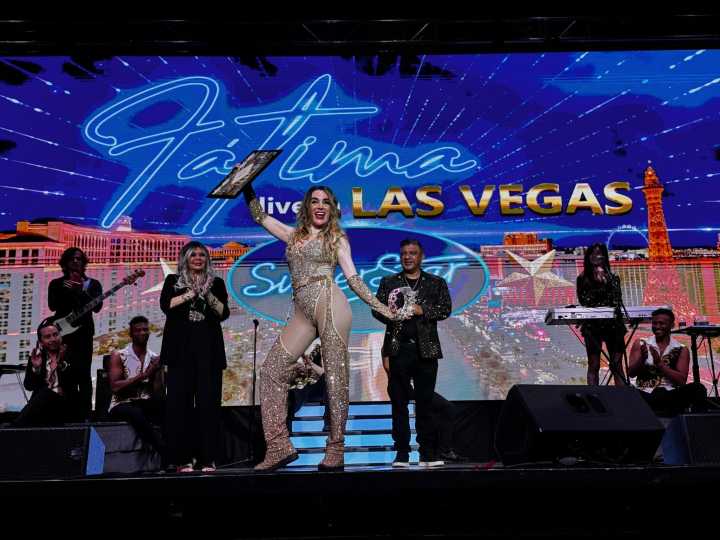 El show de Fátima Florez en Las Vegas: premios, sala llena y una silla que quedó vacía