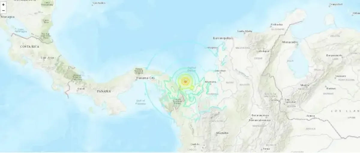 Sismo de magnitud 6.2 sacude el occidente de Venezuela