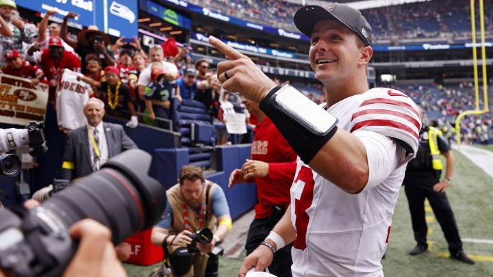 49ers’ Brock Purdy ‘on good track’ for Week 4 injury return