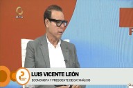 Luis Vicente León indicó que sólo un 3% de la población apoyaría una intervención militar extranjera