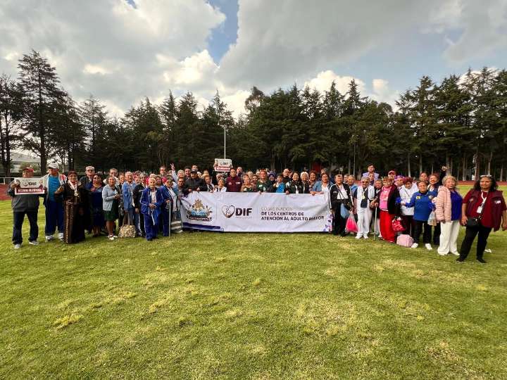 ADULTAS Y ADULTOS MAYORES DE NEZA PARTICIPAN EN LA QUINTA EDICIÓN DE LAS OLIMPIADAS DE ORO 2025