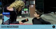 En el móvil de TN apareció un niño kirchnerista que le baja línea a su familia