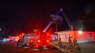 Amarillo crews battle fire at S Washington commercial building
