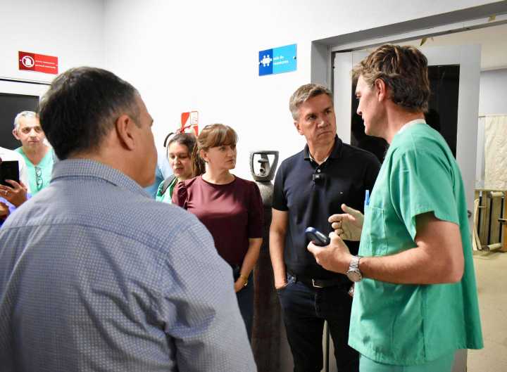 El gobernador inauguró el nuevo centro de salud del barrio Sarmiento, en Castelli