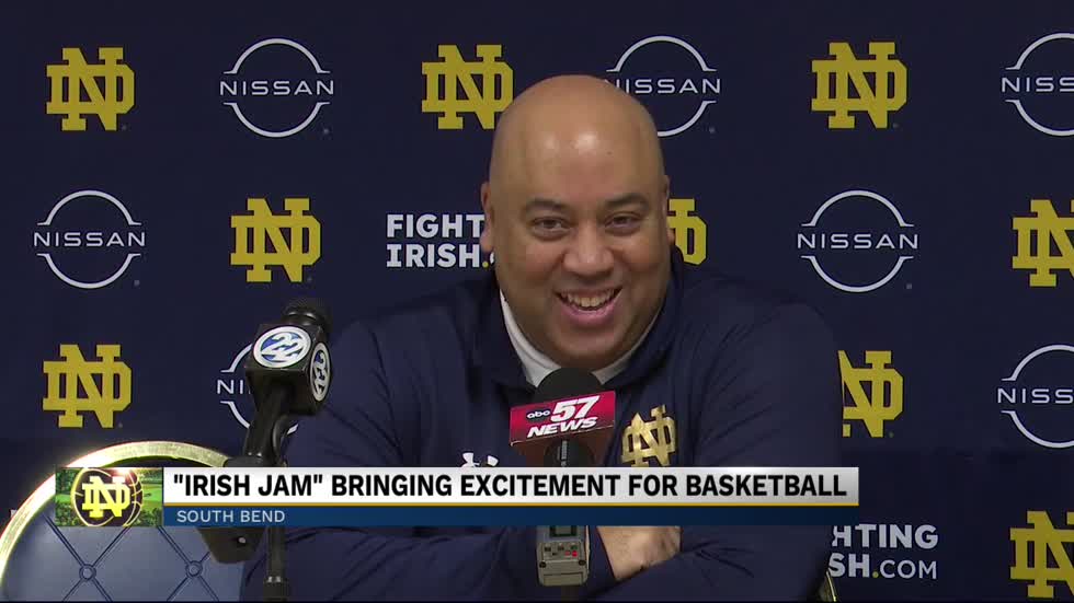 Notre Dame hoops hit the streets in South Bend