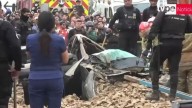 Accidente en Puente Piedra: tráiler deja auto aplastado en la Panamericana Norte