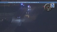L.A. police in pursuit alleged shooting suspect
