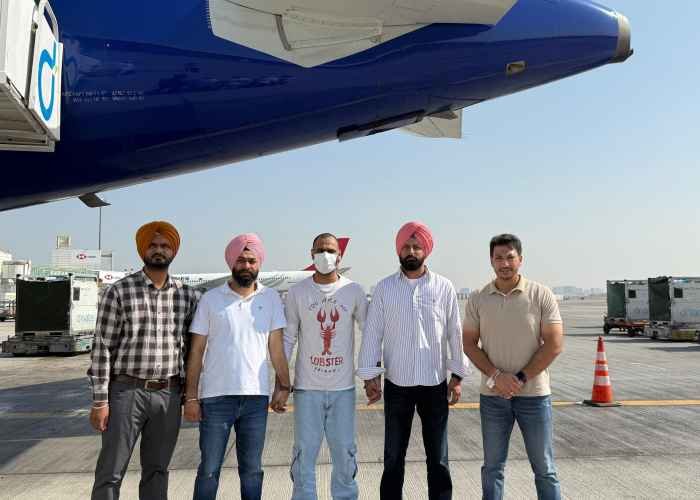 Punjab Police brings BKI Terrorist Parminder Singh Pindi To India after securing extradition from UAE