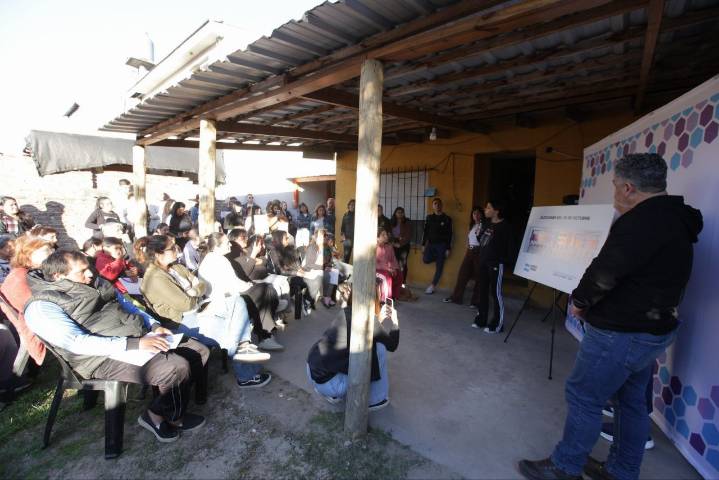 Más pavimentos para La Florida, en Quilmes Oeste