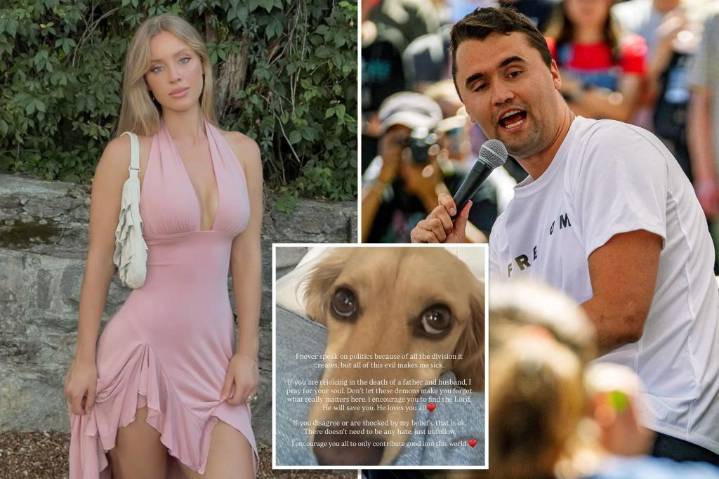 Fitness influencer Daisy Keech gets hate for Charlie Kirk memorial posts: 'All of this evil makes me sick'