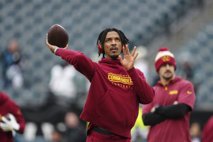 The big question for the Commanders and Raiders this week is whether Jayden Daniels will play