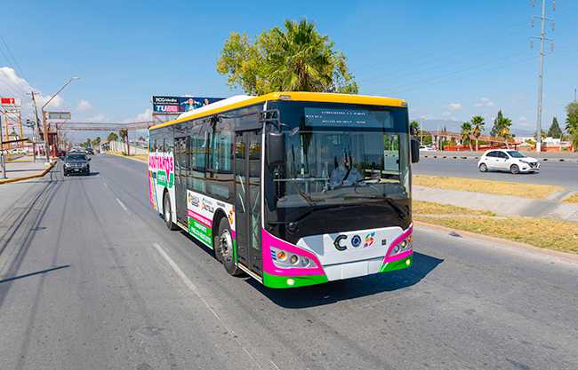 Estos son los recorridos de las rutas troncales del “Aquí Vamos Gratis” del municipio de Saltillo