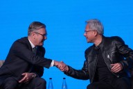 Nvidia boss hails UK as "AI leader" amid fears of US reliance