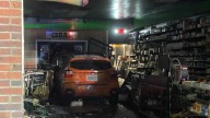 Brockton MA Go Smoke Shop damaged after car crashes into it