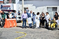 Arranca alcalde obra de pavimentación con concreto hidráulico