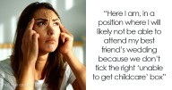 Bride Risks Her Friendship After Banning BFF From Bringing Her Baby To A Wedding While Others Can