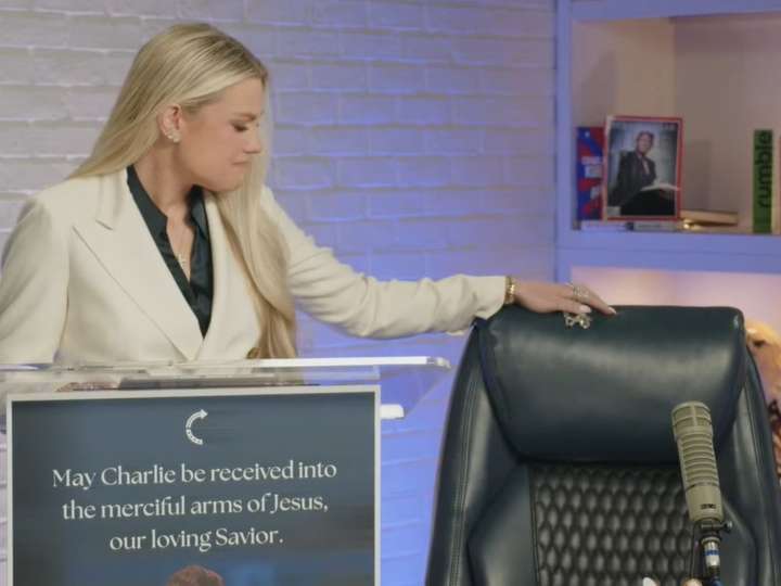 El mensaje completo de la viuda de Charlie Kirk: "Por toda la eternidad llevará la gloriosa corona del mártir"