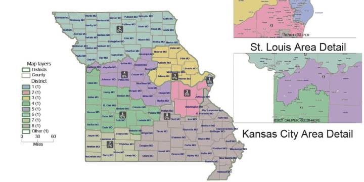 Suit filed against Missouri's new congressional map