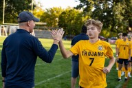 ‘He’s inspirational to everybody’: Muscular dystrophy diagnosis doesn’t stop Owosso senior’s soccer journey