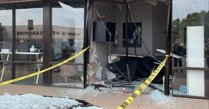 Colorado driver mistakes gas for brake pedal and smashes into building, deputies say