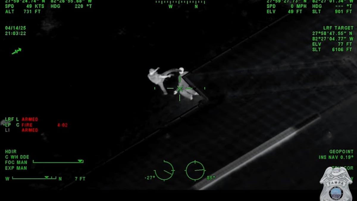 Tampa police officer suspended after kicking suspect in head during arrest