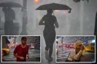 Rain rips through NYC, sends US Open spectators scurrying