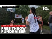 Basketball coach shoots 2,400 free throws in 24 hours for Special Olympics