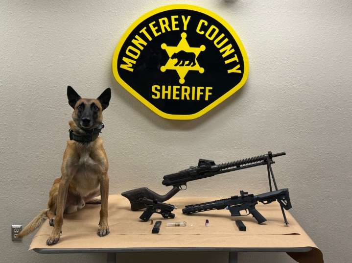 Monterey County man arrested for possession of WWII era  machine gun