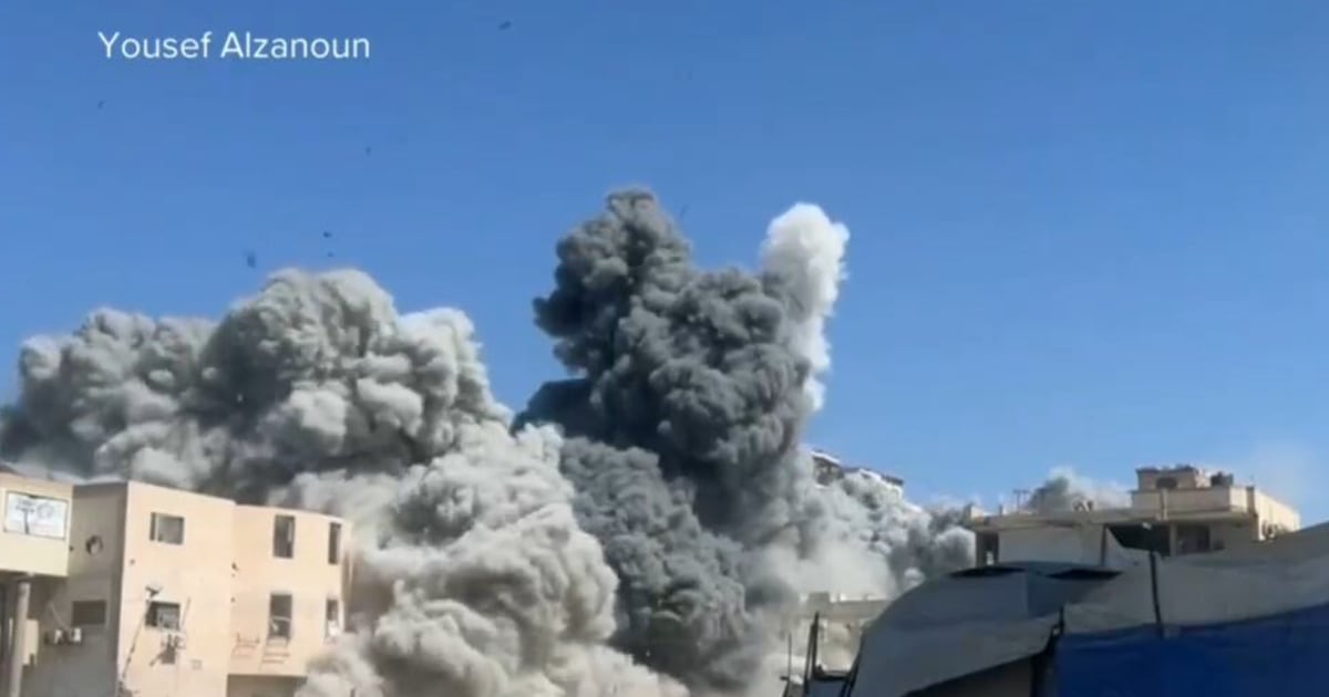 Reuters footage shows Israeli airstrikes targeting school, residences