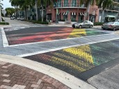 FDOT paints over Delray Beach LGBTQ+ intersection, city says