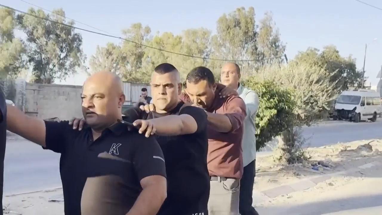 Palestinian man in West Bank describes being part of group detained by Israeli forces
