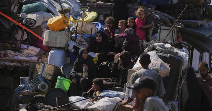 Israeli troops press forward into Gaza City as more Palestinians flee and death toll passes 65,000