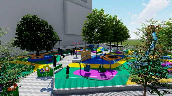 : Vigo contará con un nuevo macroparque infantil en la plaza Fernando Elorrieta Rey