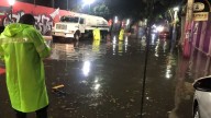 Lluvia afecta el oriente y sur de la Ciudad de México