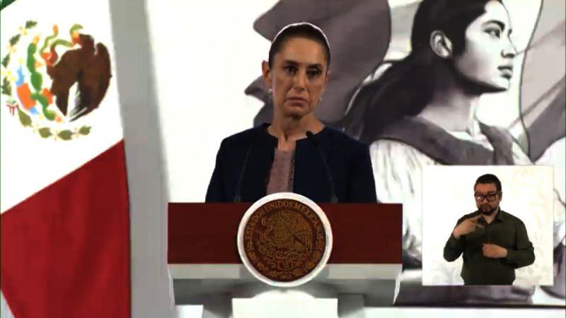 Sheinbaum se molesta con reportero por pregunta sobre muerte de Marino durante una práctica de tiro