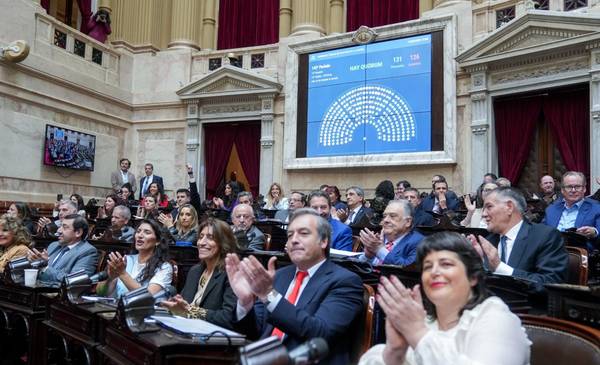 Con la presión de la calle, Diputados bajó los vetos de Milei al Garrahan y universidades