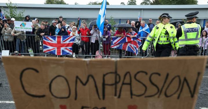 Falkirk charity helping asylum seekers will continue despite 'hostile' protests