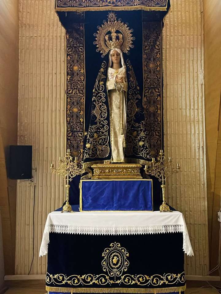 Los cultos de la Soledad del Puente se trasladan a la Parroquia de San Julián