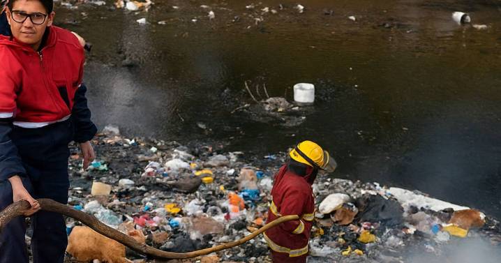 Incendio de un basural en barrio 23 de Agosto: el humo tóxico amenaza a las familias