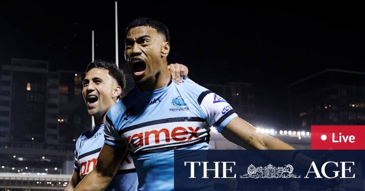 NRl 2025: Cronulla Sharks party like it’s 2016 as star-studded Sydney Roosters crash out of finals