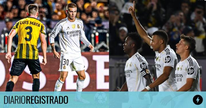 El penal a Mastantuono que abrió la goleada de Real Madrid en Champions