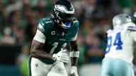 A.J. Brown invisible vs. Cowboys until Eagles needed him the most