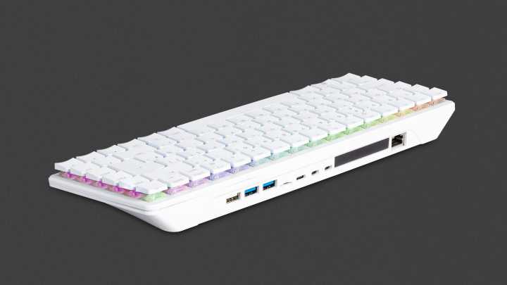 The latest Raspberry Pi is a computer in a satisfying mechanical keyboard