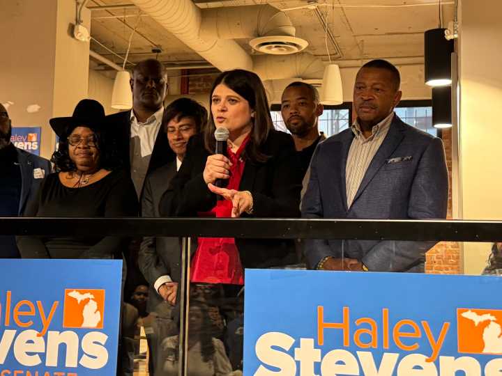 Haley Stevens Rallies With Black Caucus in Detroit, Explains Vote for Charlie Kirk Resolution