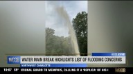 Water main break highlights list of flooding concerns for NW Charlotte home