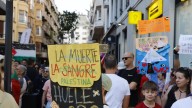 Las fotos del apoyo en León a la flotilla humanitaria que va a Gaza