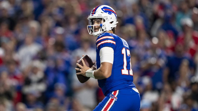 Bills QB Josh Allen hits historic touchdown mark as Buffalo survives late scare to beat Miami Dolphins